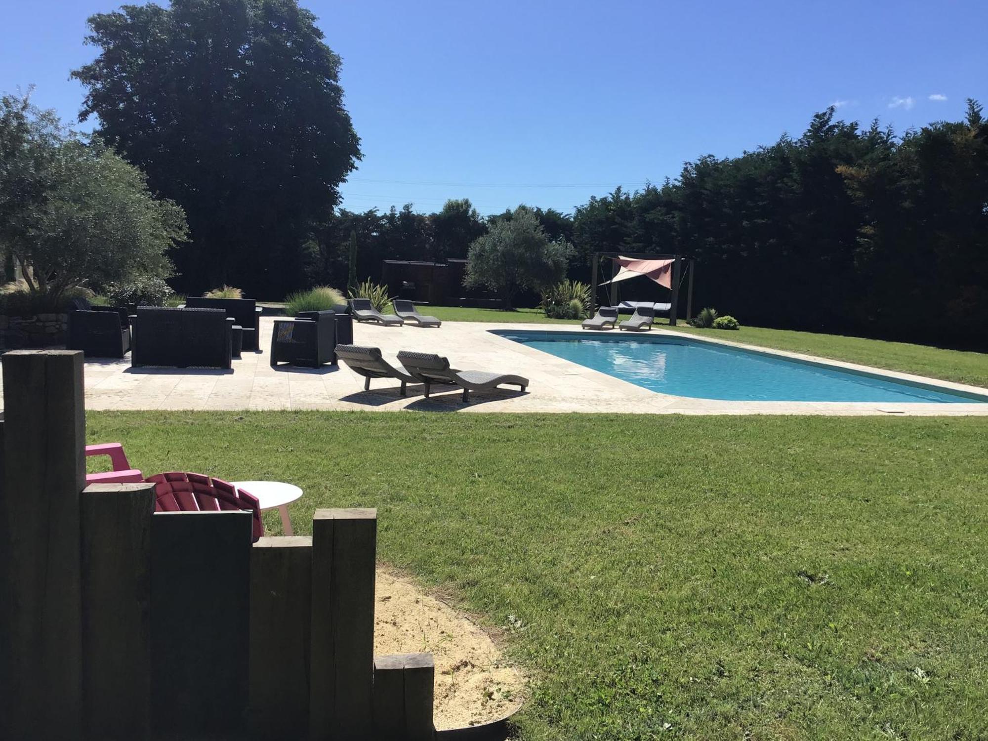 Domaine Chamarel Vila Saint-Paulet-de-Caisson Exterior foto